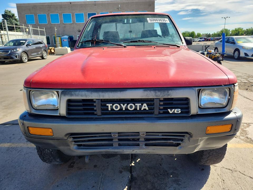 60665656 :رقم المزاد ، JT4VN01D0K2001536 vin ، 1989 Toyota Pickup مزاد بيع