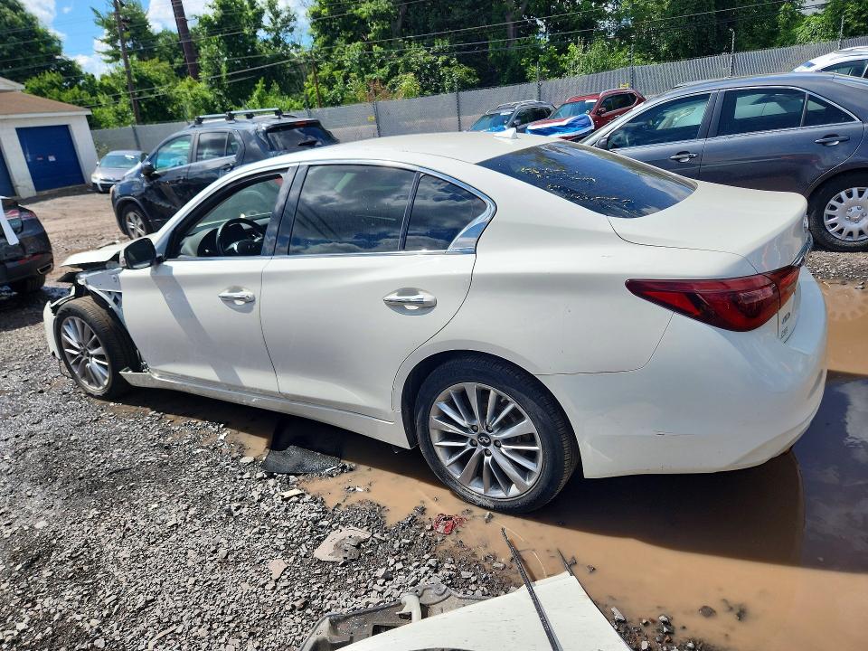 2018 Infiniti Q50 მანქანა იყიდება აუქციონზე, vin: JN1EV7AR8JM440638, აუქციონის ნომერი: 59775386