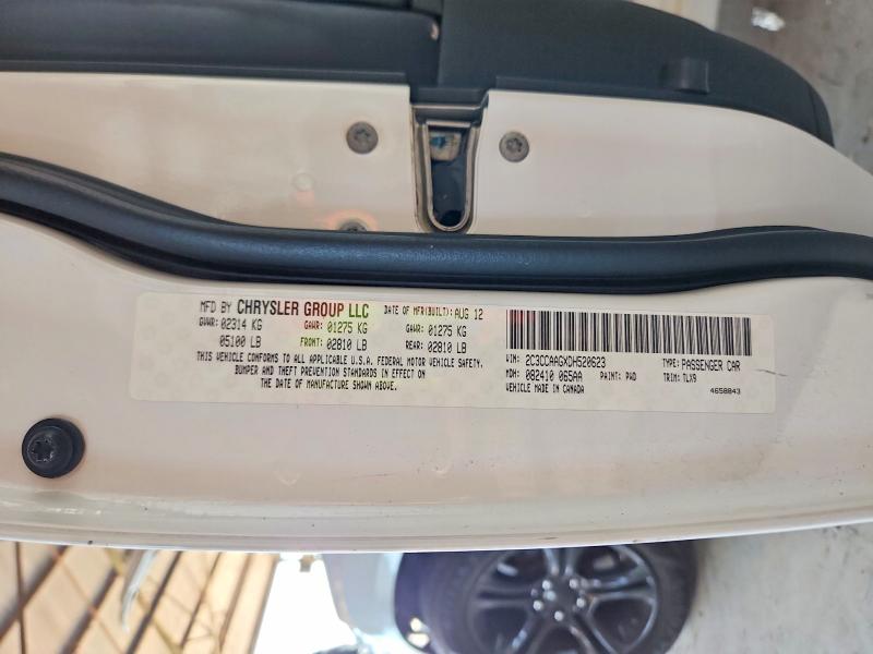 2013 Chrysler 300 მანქანა იყიდება აუქციონზე, vin: 2C3CCAAGXDH520623, აუქციონის ნომერი: 60699586