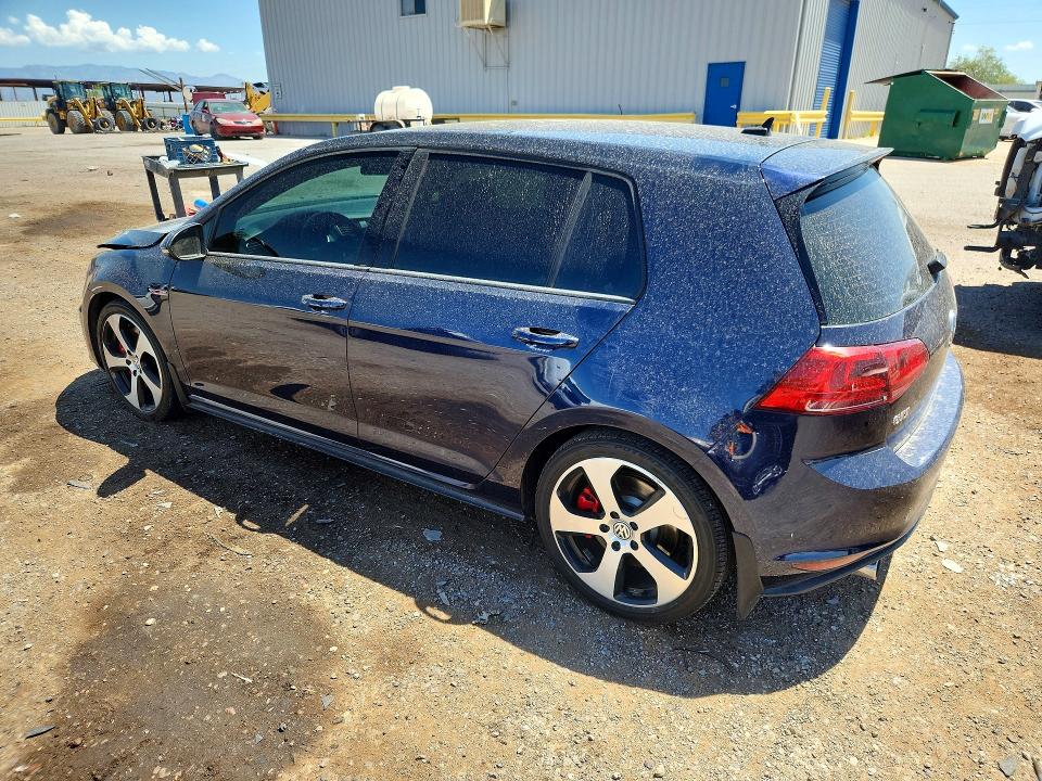 2017 Volkswagen Gti მანქანა იყიდება აუქციონზე, vin: 3VW447AU6HM063741, აუქციონის ნომერი: 63151386