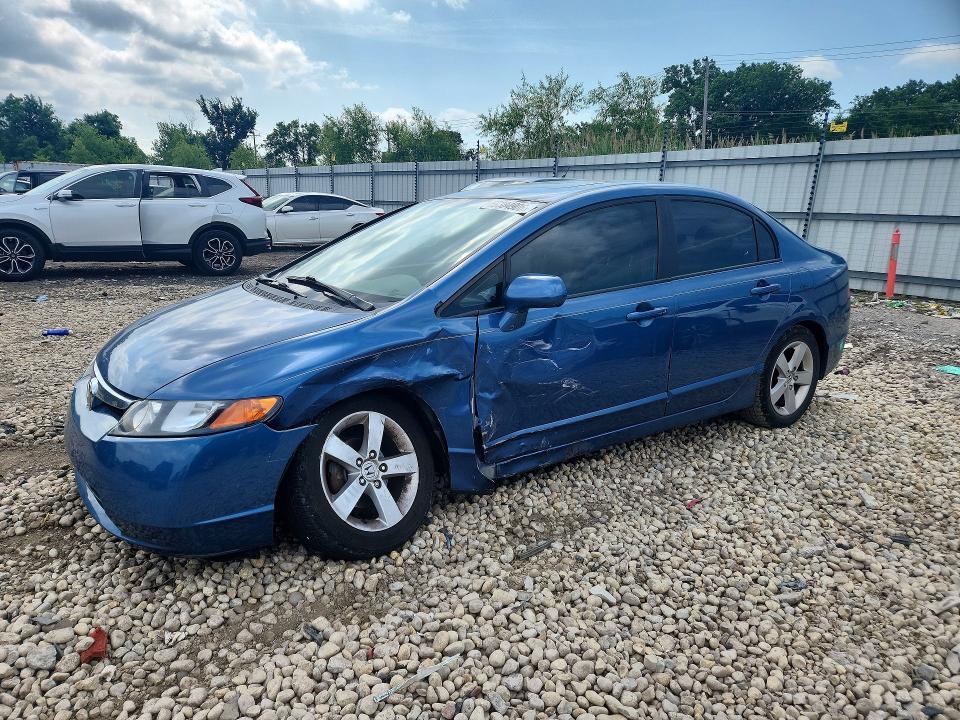 59384906 :رقم المزاد ، 1HGFA16828L008865 vin ، 2008 Honda Civic مزاد بيع
