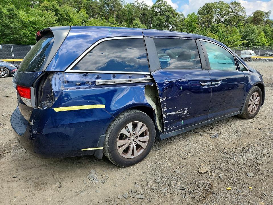 2015 Honda Odyssey მანქანა იყიდება აუქციონზე, vin: 5FNRL5H6XFB077974, აუქციონის ნომერი: 63493976