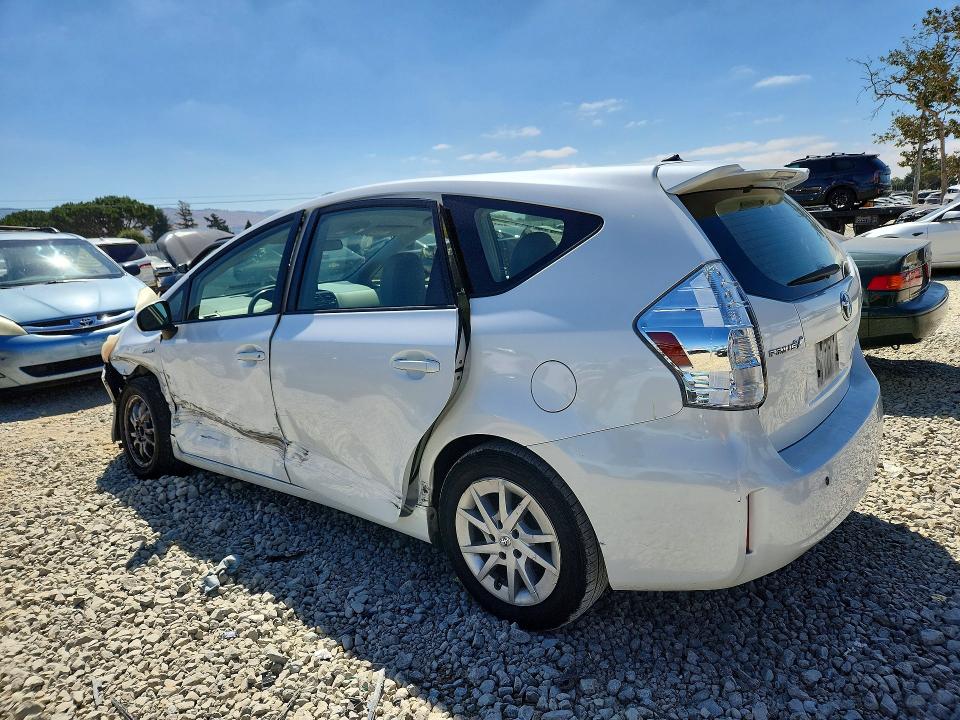 60211196 :رقم المزاد ، JTDZN3EU1E3305390 vin ، 2014 Toyota Prius V مزاد بيع