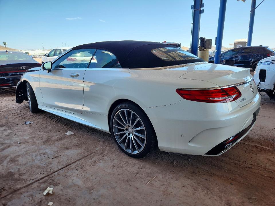 63395336 :رقم المزاد ، WDDXK8CB1HA020841 vin ، 2017 Mercedes-benz S مزاد بيع