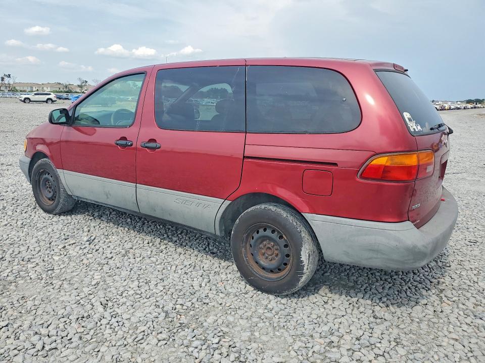 1998 Toyota Sienna მანქანა იყიდება აუქციონზე, vin: 4T3ZF13C3WU051627, აუქციონის ნომერი: 62727156