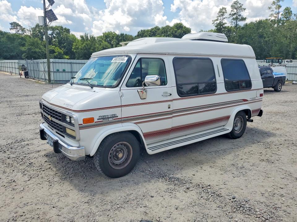 59835566 :رقم المزاد ، 1GBEG25K5RF168187 vin ، 1994 Chevrolet G20 مزاد بيع