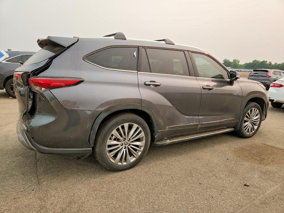 2023 Toyota Highlander Hybrid მანქანა იყიდება აუქციონზე, vin: 5TDEBRCH8PS114471, აუქციონის ნომერი: 61751166