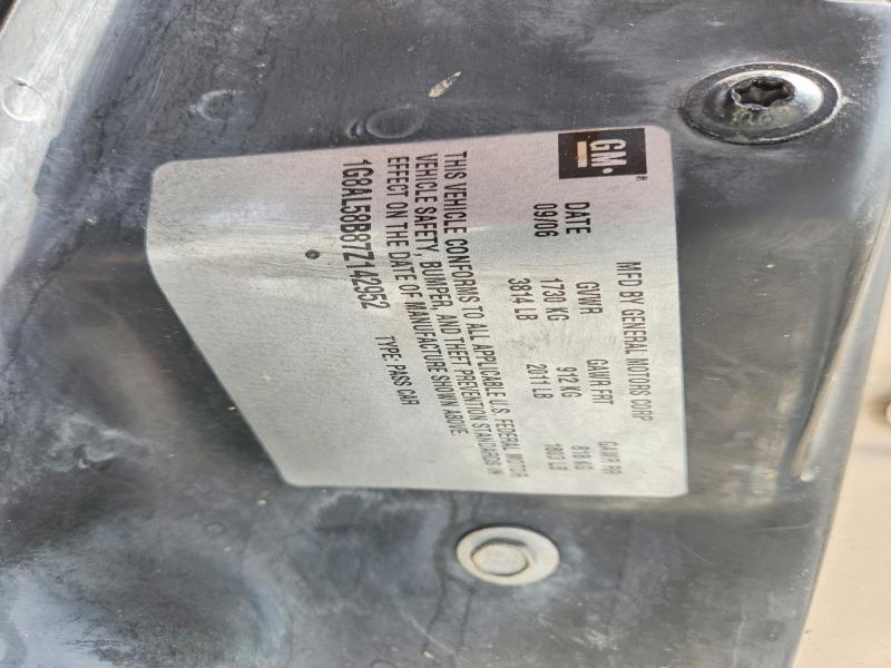 59602016 :رقم المزاد ، 1G8AL58B87Z142952 vin ، 2007 Saturn Ion مزاد بيع