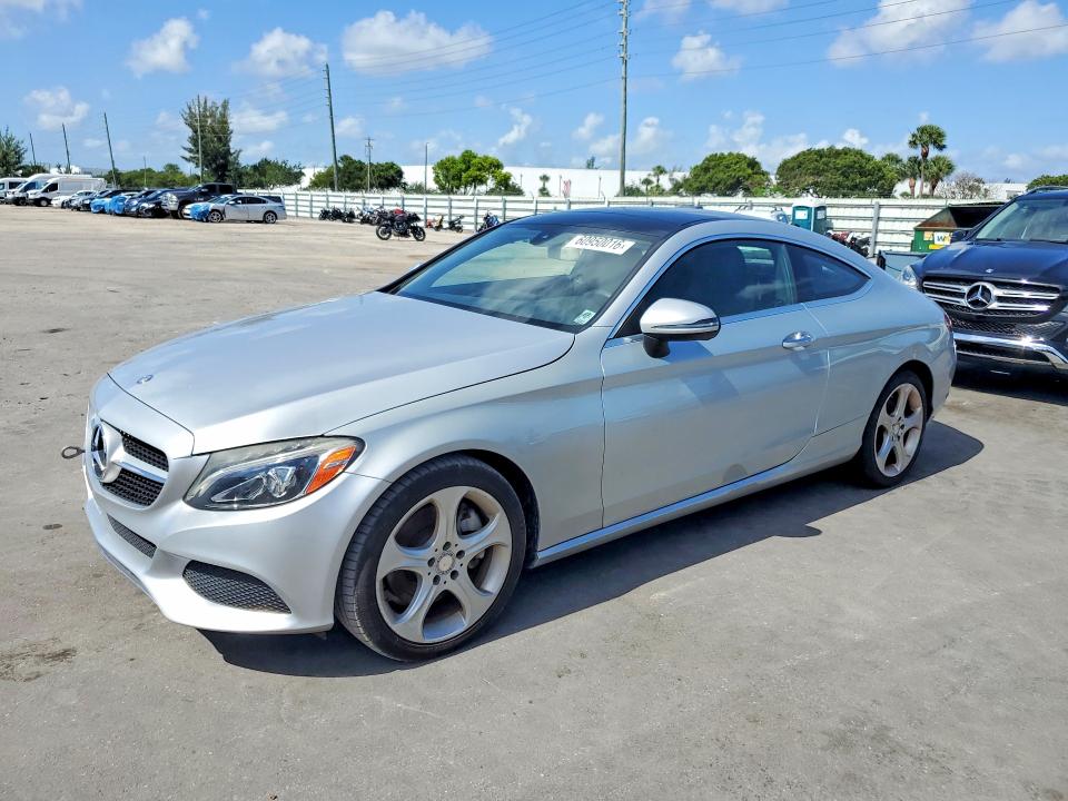 Продажа на аукционе авто 2017 Mercedes-benz C, vin: WDDWJ4JB6HF328505, номер лота: 60950016