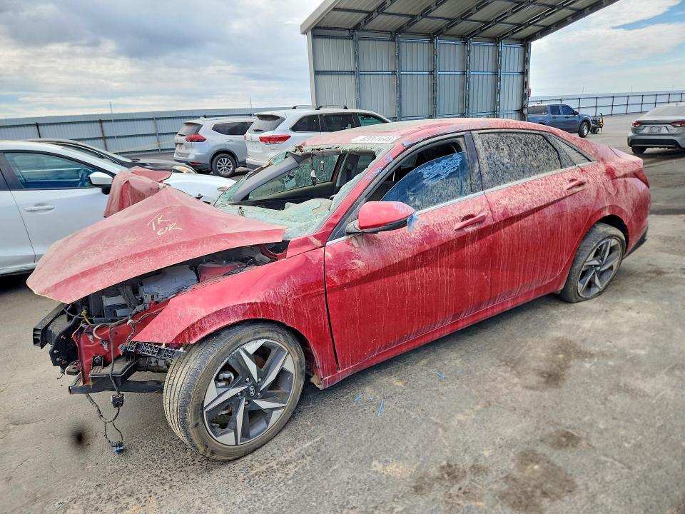 2021 Hyundai Elantra მანქანა იყიდება აუქციონზე, vin: KMHLN4AG8MU109883, აუქციონის ნომერი: 62261646