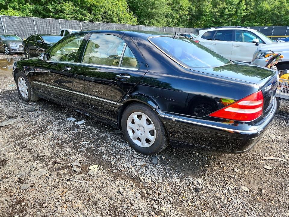 2001 Mercedes-benz S მანქანა იყიდება აუქციონზე, vin: WDBNG75J81A183234, აუქციონის ნომერი: 61988446