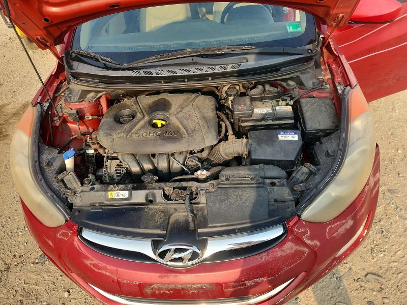 2012 Hyundai Elantra მანქანა იყიდება აუქციონზე, vin: KMHDH4AE2CU429239, აუქციონის ნომერი: 61043456