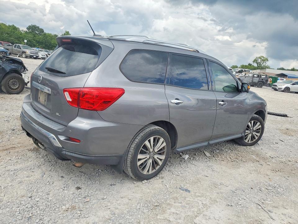 2017 Nissan Pathfinder მანქანა იყიდება აუქციონზე, vin: 5N1DR2MN1HC627353, აუქციონის ნომერი: 60750186