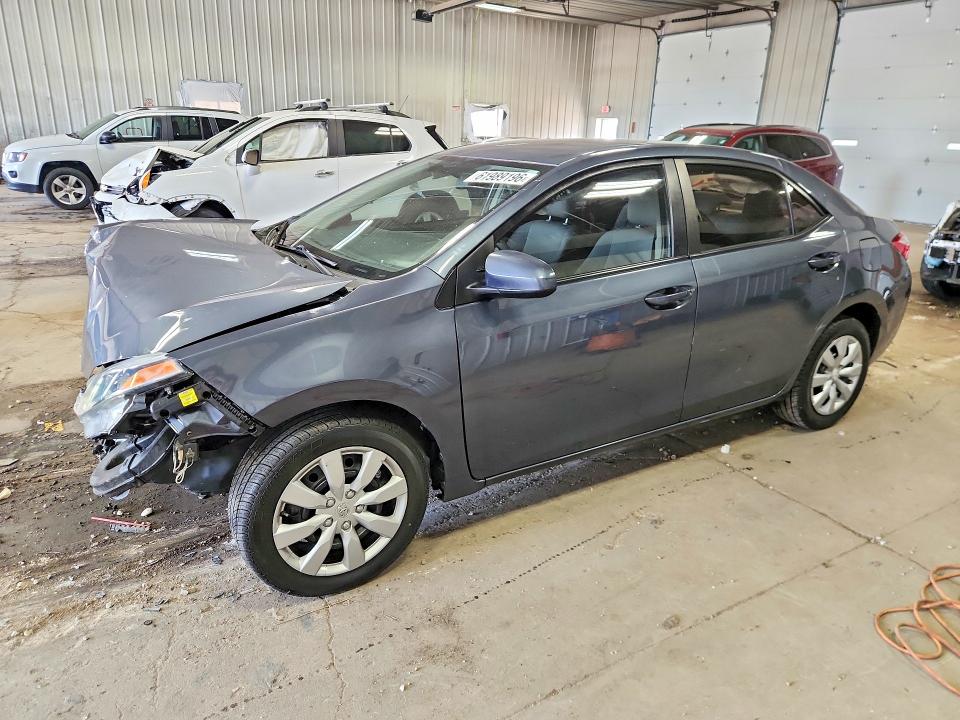 2014 Toyota Corolla მანქანა იყიდება აუქციონზე, vin: 2T1BURHE5EC203416, აუქციონის ნომერი: 61989196