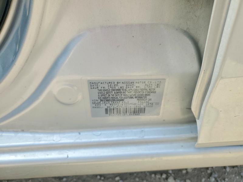 61132256 :رقم المزاد ، 3N1CN8EV2ML845882 vin ، 2021 Nissan Versa مزاد بيع