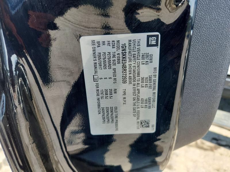 Продаж на аукціоні авто 2011 Chevrolet Suburban, vin: 1GNSKKE34BR372609, номер лоту: 60214856