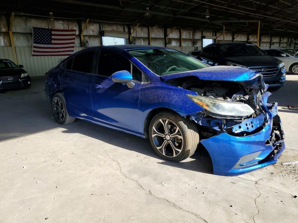 59886236 :رقم المزاد ، 1G1BE5SM3H7224866 vin ، 2017 Chevrolet Cruze مزاد بيع