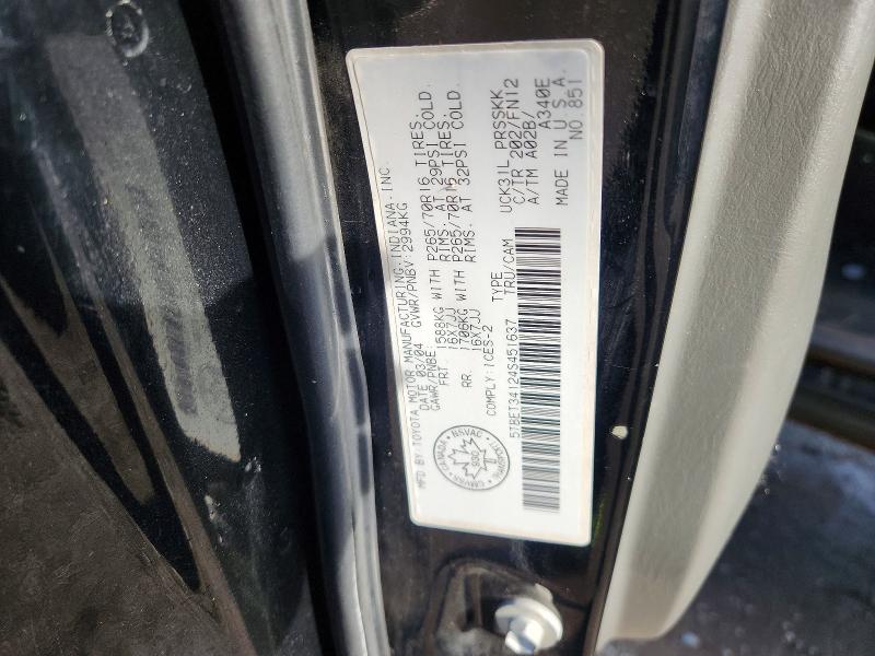 Продаж на аукціоні авто 2004 Toyota Tundra, vin: 5TBET34124S451637, номер лоту: 61923276