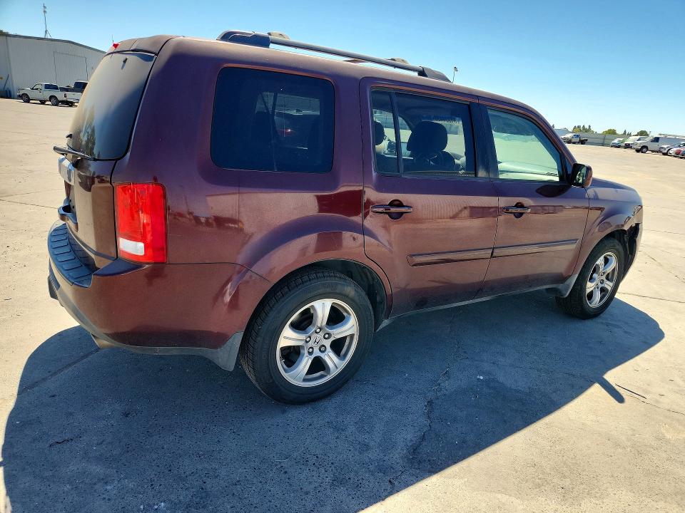 Auction sale of the 2012 Honda Pilot, vin: 5FNYF3H45CB012001, lot number: 61334436