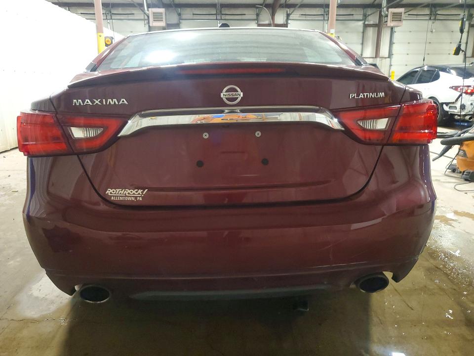2017 Nissan Maxima მანქანა იყიდება აუქციონზე, vin: 1N4AA6AP9HC419156, აუქციონის ნომერი: 60849026
