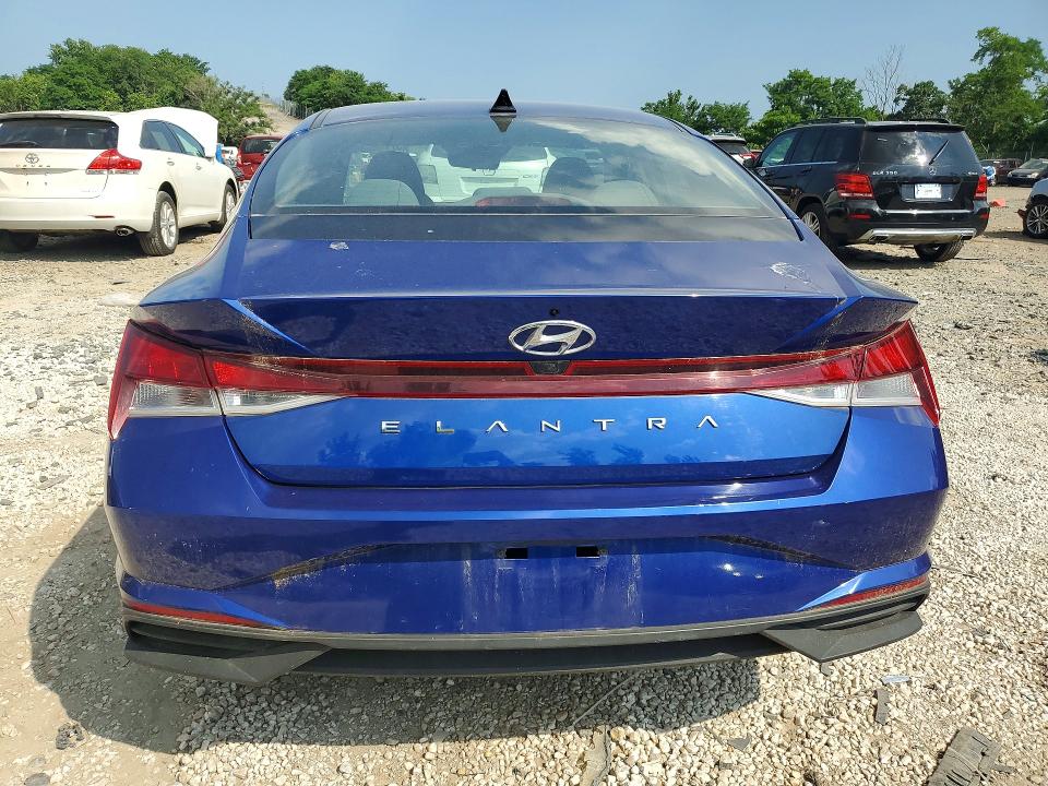 57746636 :رقم المزاد ، 5NPLM4AG1MH001087 vin ، 2021 Hyundai Elantra مزاد بيع
