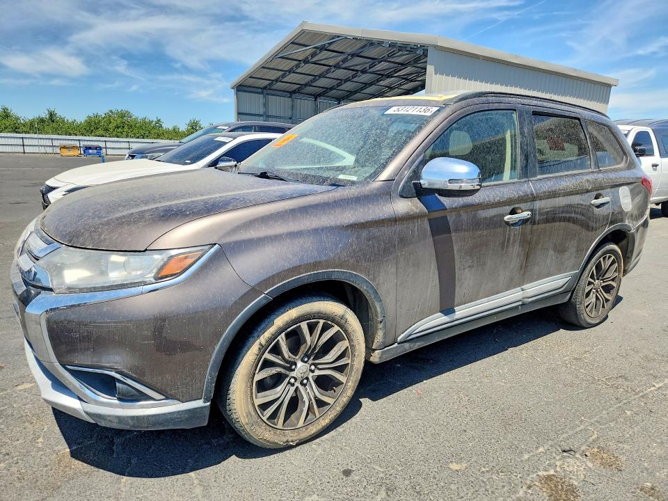 2016 Mitsubishi Outlander მანქანა იყიდება აუქციონზე, vin: JA4AD3A34GZ007312, აუქციონის ნომერი: 53121136