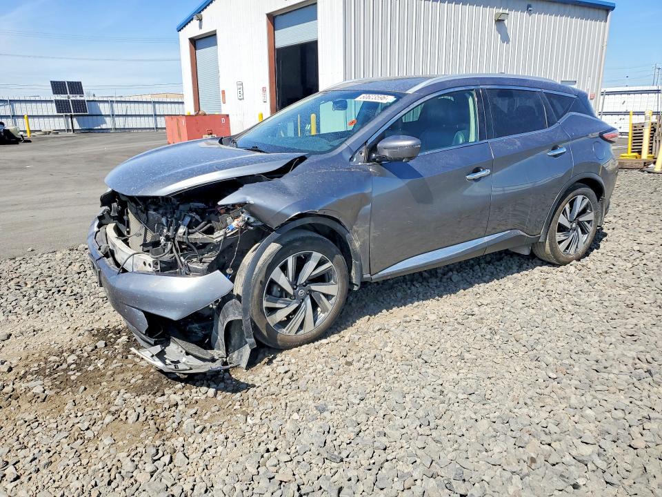 60623596 :رقم المزاد ، 5N1AZ2MH3JN142526 vin ، 2018 Nissan Murano مزاد بيع