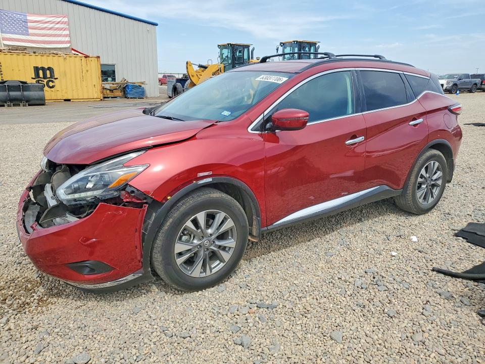 Продаж на аукціоні авто 2018 Nissan Murano, vin: 5N1AZ2MG8JN162472, номер лоту: 63037706