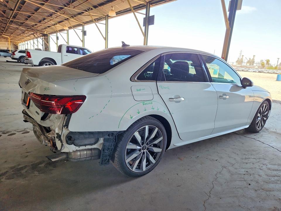 Продаж на аукціоні авто 2021 Audi A4, vin: WAUBBAF40MN012786, номер лоту: 59716896