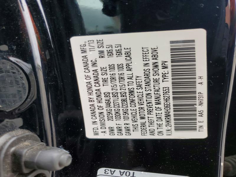 Продажа на аукционе авто 2014 Honda Cr-v, vin: 2HKRM4H36EH627653, номер лота: 59069186