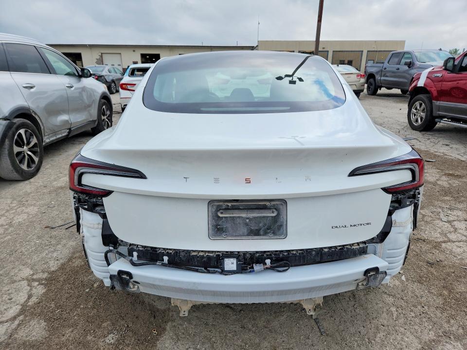 59870556 :رقم المزاد ، 5YJ3E1EB9SF007855 vin ، 2025 Tesla Model 3 مزاد بيع