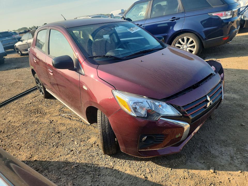 60917376 :رقم المزاد ، ML32AWHJ6NH005043 vin ، 2022 Mitsubishi Mirage مزاد بيع