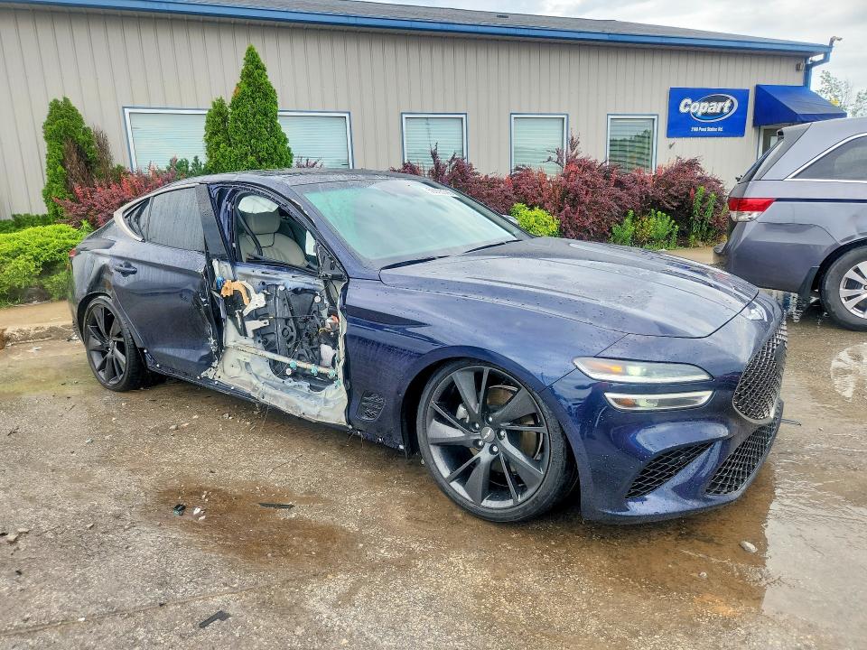 59995396 :رقم المزاد ، KMTG34TA7PU109528 vin ، 2023 Genesis G70 مزاد بيع