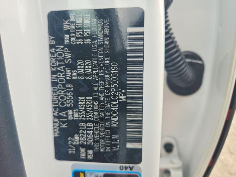 Продаж на аукціоні авто 2023 Kia Ev6, vin: KNDC4DLC2P5103190, номер лоту: 59010526