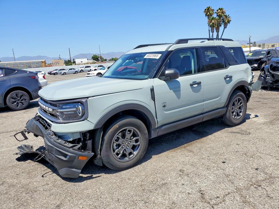 60325966 :رقم المزاد ، 3FMCR9B60RRF02542 vin ، 2024 Ford Bronco Sport مزاد بيع