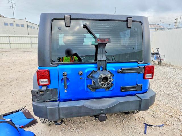 59586306 :رقم المزاد ، 1C4AJWAG6GL187771 vin ، 2016 Jeep Wrangler مزاد بيع