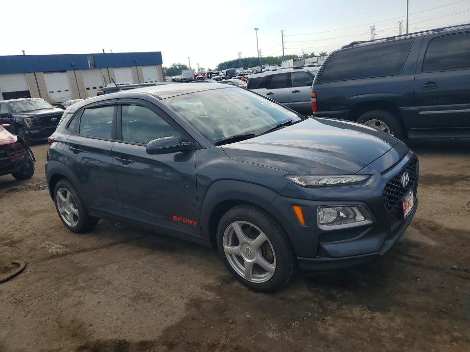 60172186 :رقم المزاد ، KM8K1CAA6KU299113 vin ، 2019 Hyundai Kona مزاد بيع