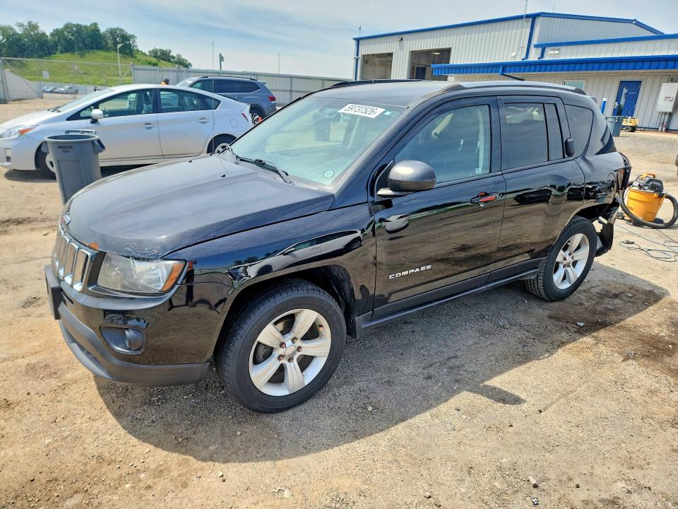 2014 Jeep Compass მანქანა იყიდება აუქციონზე, vin: 1C4NJDBB4ED841862, აუქციონის ნომერი: 59737526
