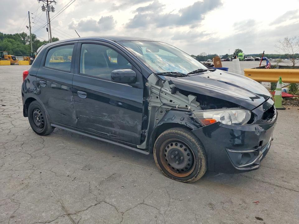 2019 Mitsubishi Mirage მანქანა იყიდება აუქციონზე, vin: ML32A3HJ4KH009487, აუქციონის ნომერი: 62390606
