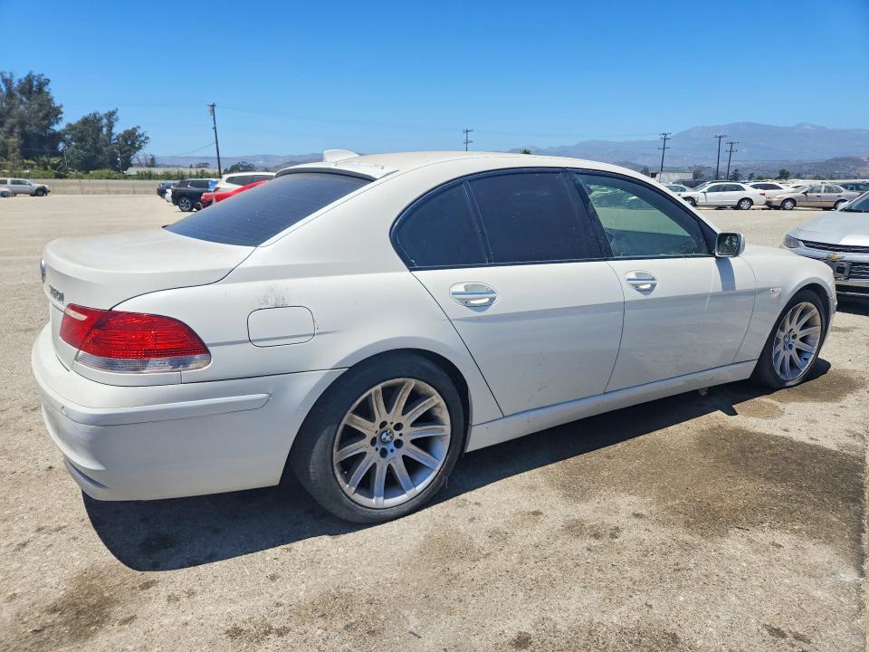 59366266 :رقم المزاد ، WBAHL83536DT00145 vin ، 2006 Bmw 750 مزاد بيع
