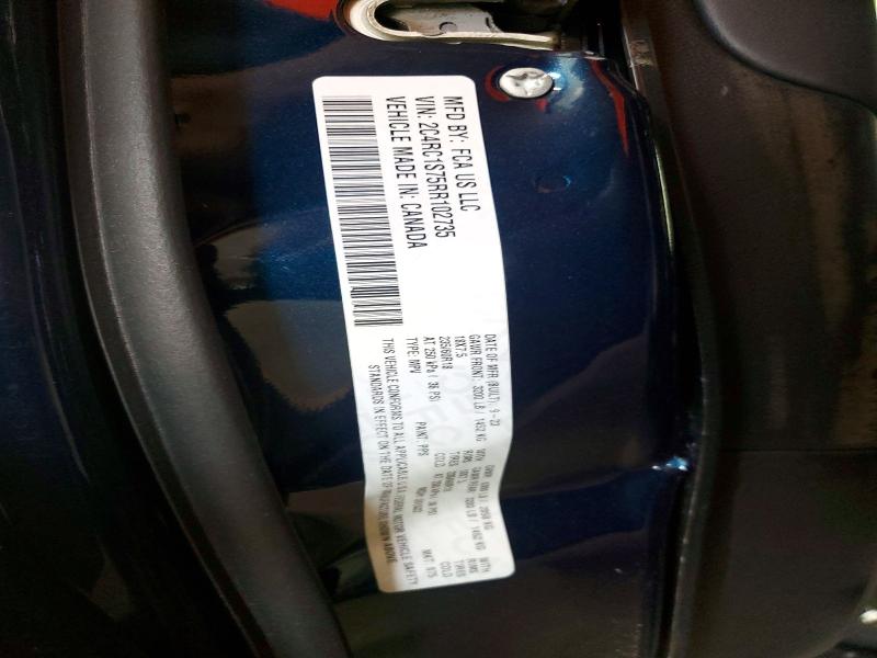 Продаж на аукціоні авто 2024 Chrysler Pacifica, vin: 2C4RC1S75RR102735, номер лоту: 61627016