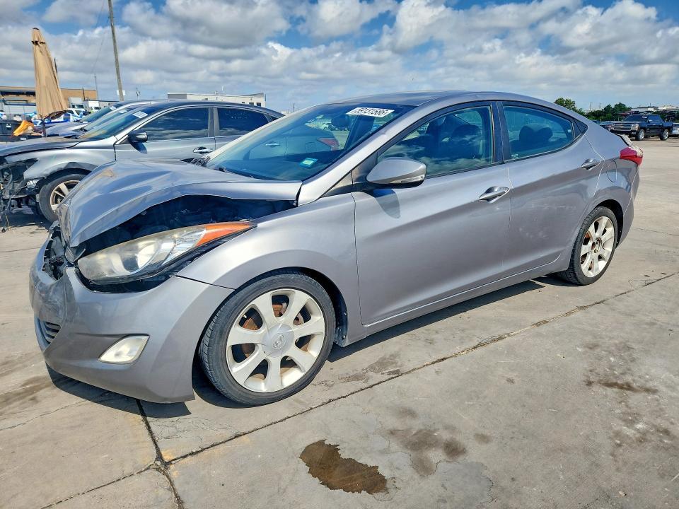 2012 Hyundai Elantra მანქანა იყიდება აუქციონზე, vin: KMHDH4AE1CU296411, აუქციონის ნომერი: 59131586