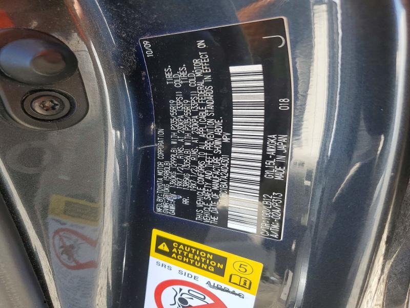 Продаж на аукціоні авто 2010 Lexus Rx, vin: JTJBC1BA7A2404301, номер лоту: 85993055
