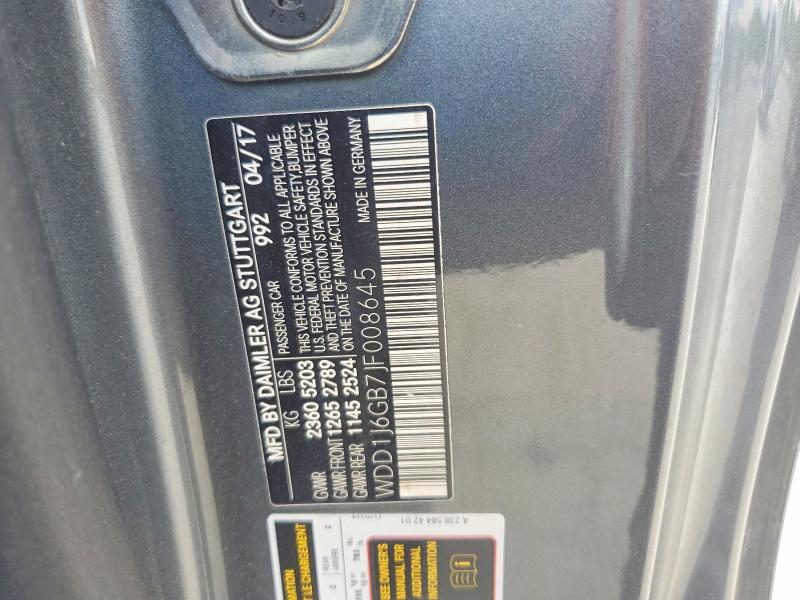 Продажа на аукционе авто 2018 Mercedes-benz E, vin: WDD1J6GB7JF008645, номер лота: 63168456