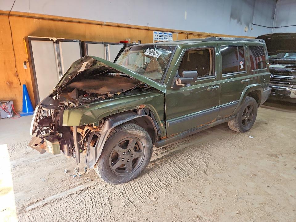 59598586 :رقم المزاد ، 1J8HG48K87C614808 vin ، 2007 Jeep Commander مزاد بيع