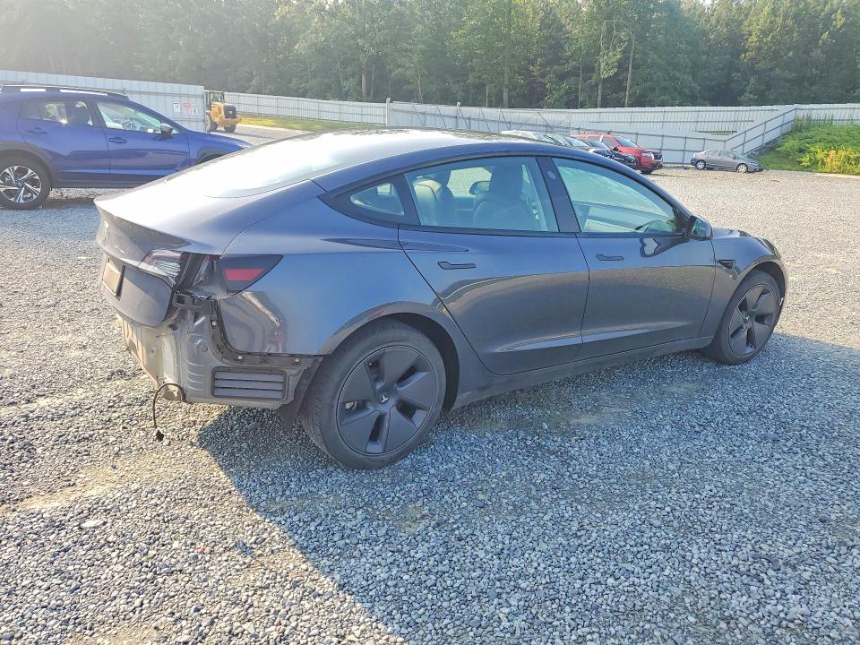 2022 Tesla Model 3 მანქანა იყიდება აუქციონზე, vin: 5YJ3E1EA8NF287067, აუქციონის ნომერი: 59551566