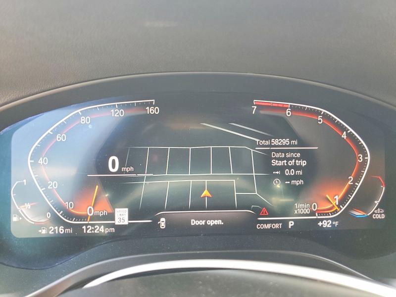 61182346 :رقم المزاد ، 5UX43DP00N9K60874 vin ، 2022 Bmw X3 مزاد بيع