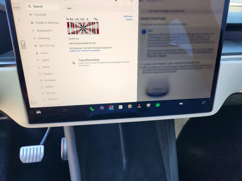 Aukcja sprzedaży 2022 Tesla Model X, vin: 7SAXCBE61NF357357, numer aukcji: 63523416