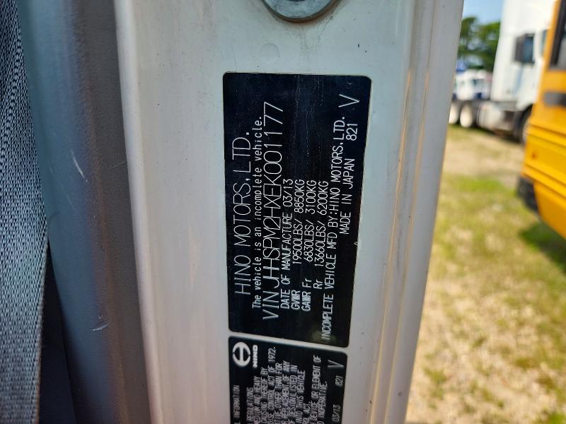 Aukcja sprzedaży 2014 Hino 195, vin: JHHSPM2HXEK001177, numer aukcji: 58409006