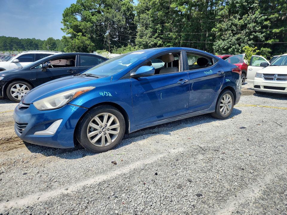Aukcja sprzedaży 2015 Hyundai Elantra, vin: KMHDH4AE4FU320933, numer aukcji: 63104326